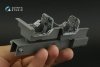 Quinta Studio QDS-32147 F/A-18B Early 3D-Printed & coloured Interior on decal paper (Academy) (Small version) 1/32